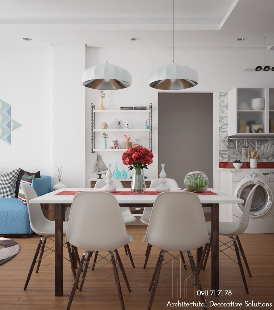 Thiết Kế Nội Thất Phòng Ăn Hiện Đại Sang Trọng