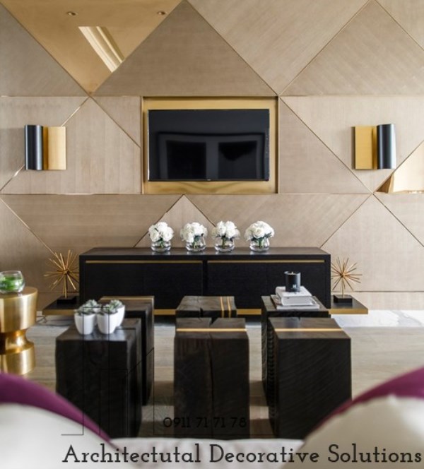 Các kiểu bố trí tivi đơn giản nhưng sang trọng