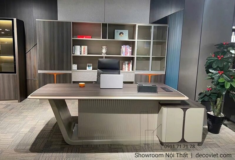 bàn văn phòng lãnh đạo sang trọng 
