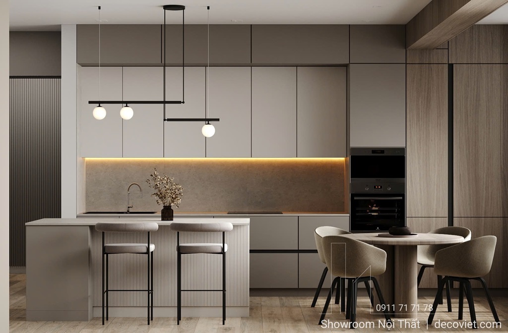 Thi Công Tủ Bếp Cao Cấp Giá Rẻ 