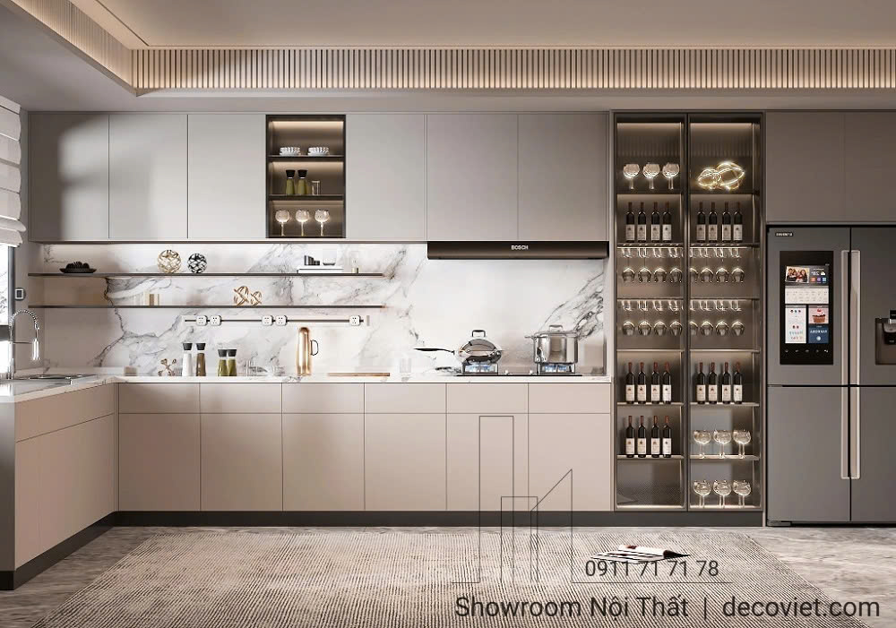 Thiết Kế Kệ Bếp Cao Cấp 