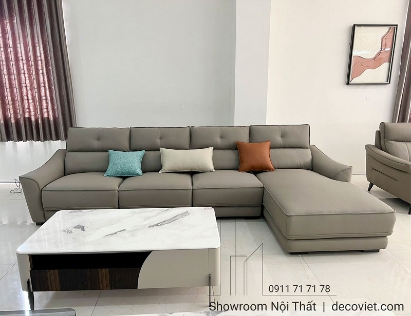 ghế sofa nhập khẩu góc L tối ưu không gian