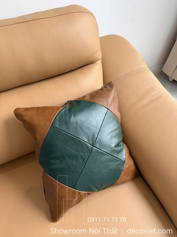 ghế sofa da bò chất da mềm mịn, mát