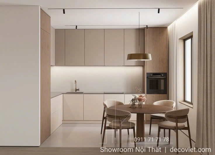 Thi công tủ bếp hiện đại cao cấp 