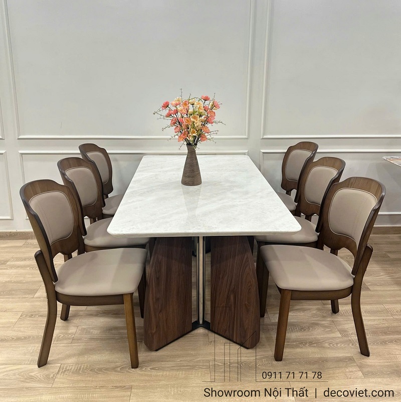 Bàn Ăn Gỗ 6 Ghế Hiện Đại 2837S