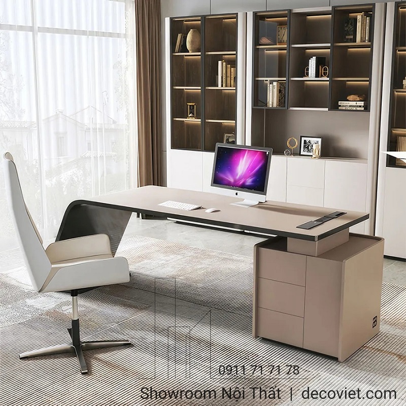 mẫu bàn làm việc giám đốc cao cấp phù hợp mọi không gian