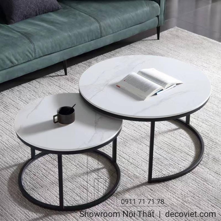 Bàn Trà Mặt Đá Đẹp 217S