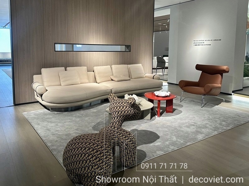 Ghế Sofa Da Bò Ý Cao Cấp 842T