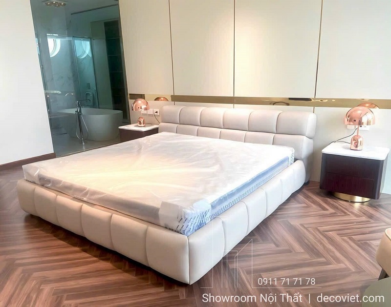 Mẫu Giường Da Cao Cấp 196T