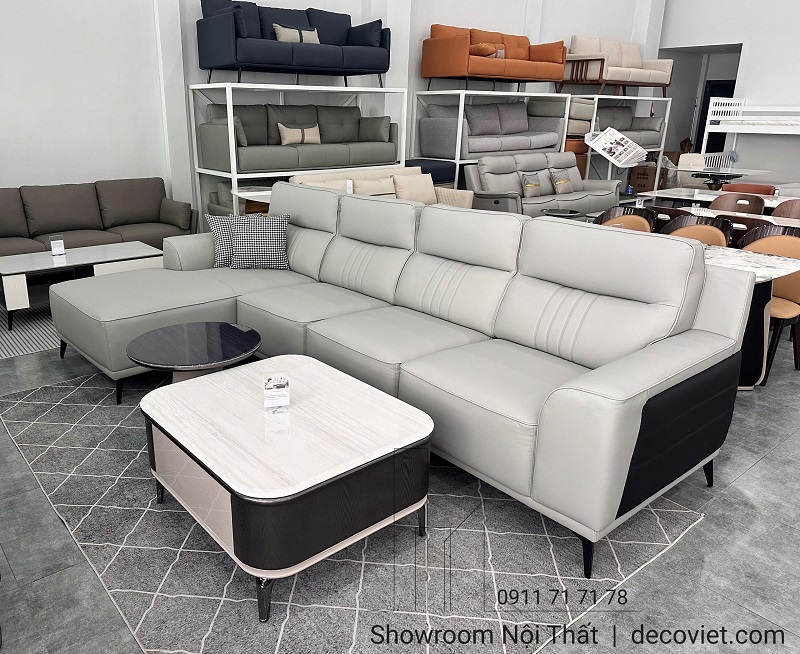 Sofa Bọc Da Phòng Khách 1105T