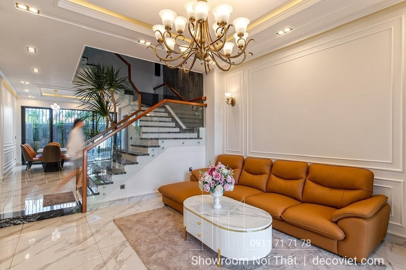 Sofa Da Bò Nhập Khẩu 813T