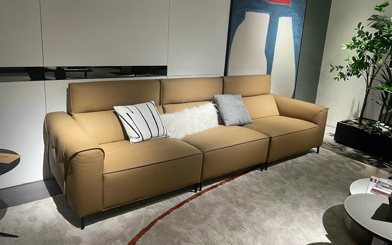 Sofa Da Bò Thật Cao Cấp  674T