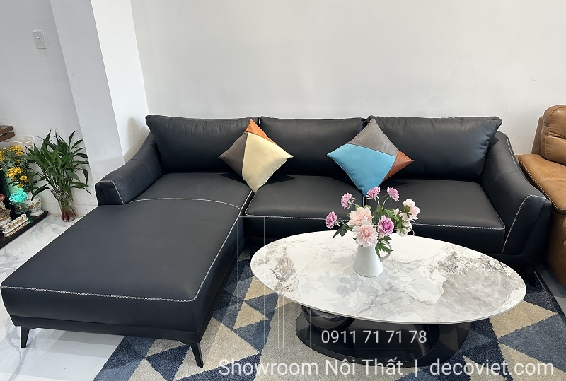 Sofa Da Chữ L 796T