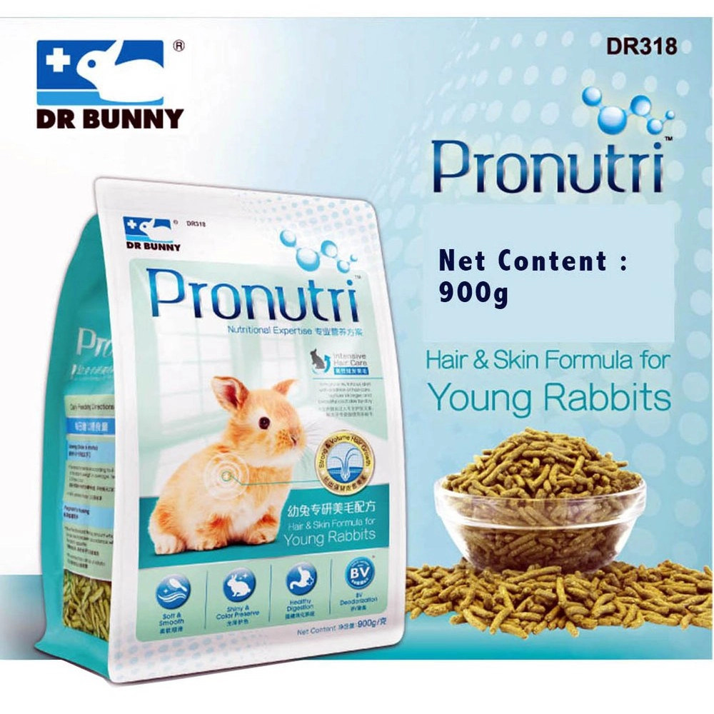 Cỏ Nén  Pronutri dành cho thỏ con 900g (giúp làm đẹp lông) - DR318