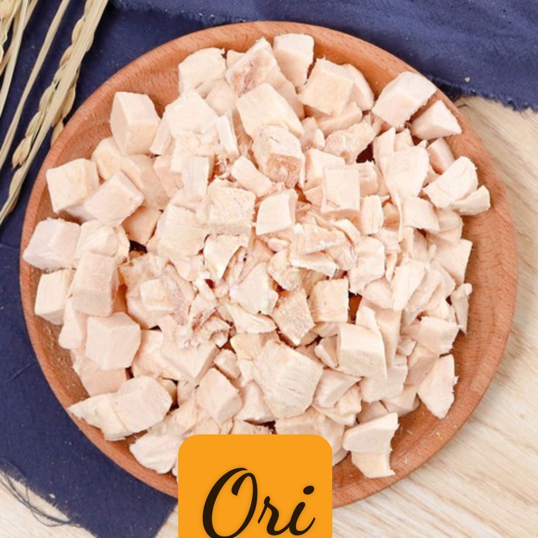 Cá hồi Sấy Khô Cao Cấp Bổ Sung Dinh Dưỡng Cho Chó Mèo 50g ( dạng viên )