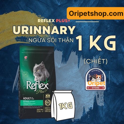Thức Ăn Hạt Reflex Plus Ngừa Sỏi Thận Túi Chiết 1kg ( Từ Bao 15kg)