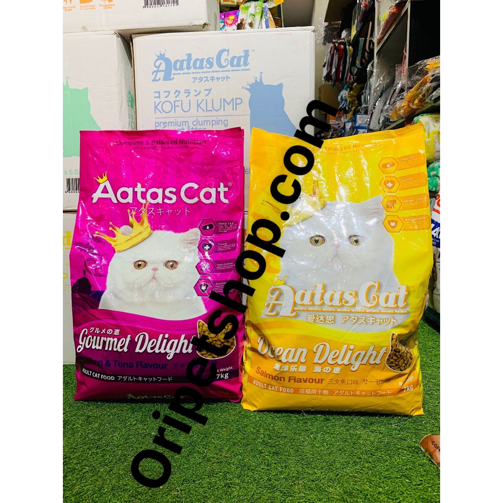 Thức Ăn Mèo Aatas Cat Delight 1Kg ( Túi 1kg - Bao 7kg )