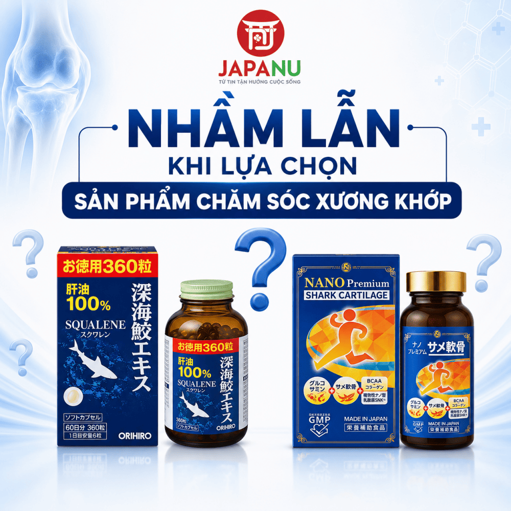 Dầu Gan Cá Mập Và Sụn Cá Mập: Đừng Nhầm Lẫn Khi Chọn Sản Phẩm Xương Khớp