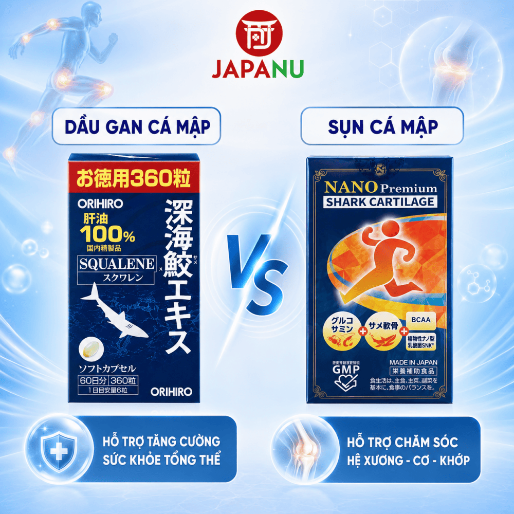 Dầu Gan Cá Mập Có Phải Là Sụn Cá Mập Không? Sự Thật Nhiều Người Việt Nam Đang Hiểu Nhầm 