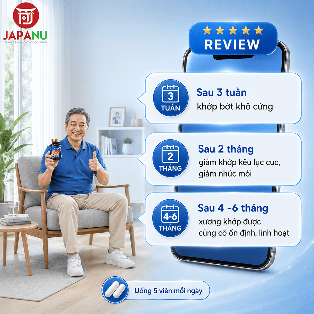 Review Hiệu Quả Của Viên Uống Sụn Cá Mập Nano Premium 