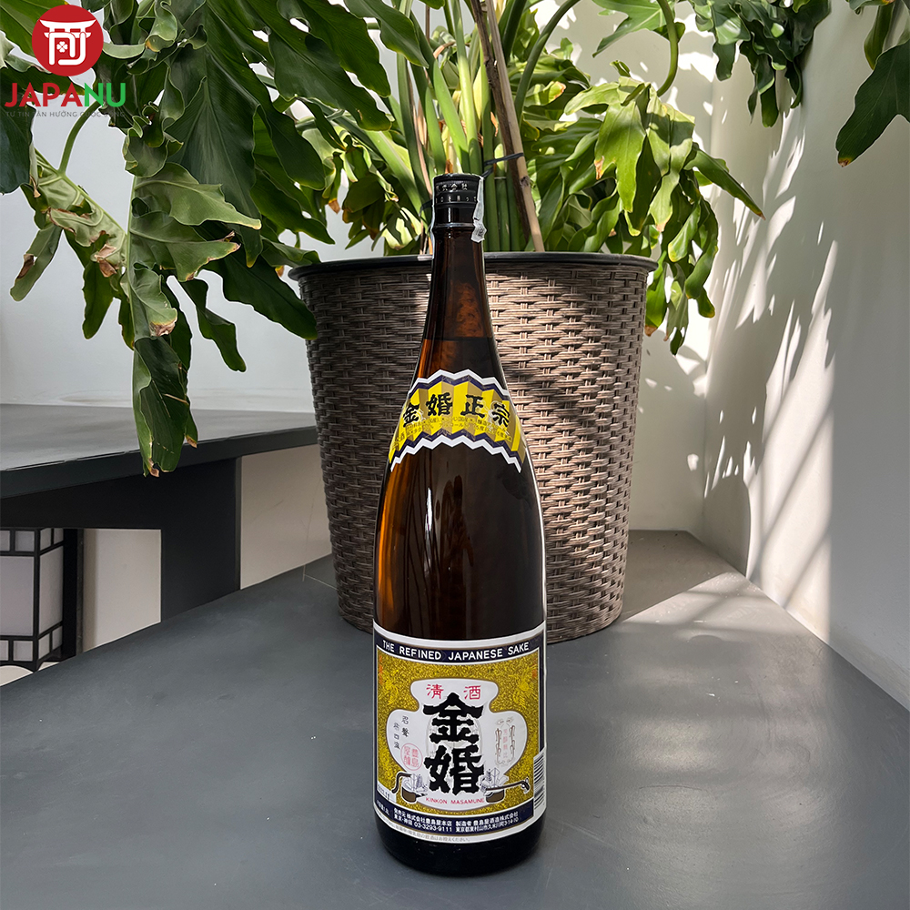 Giới Thiệu Rượu Sake Kinkon Josen Honjozo 1800ml Nhật Bản