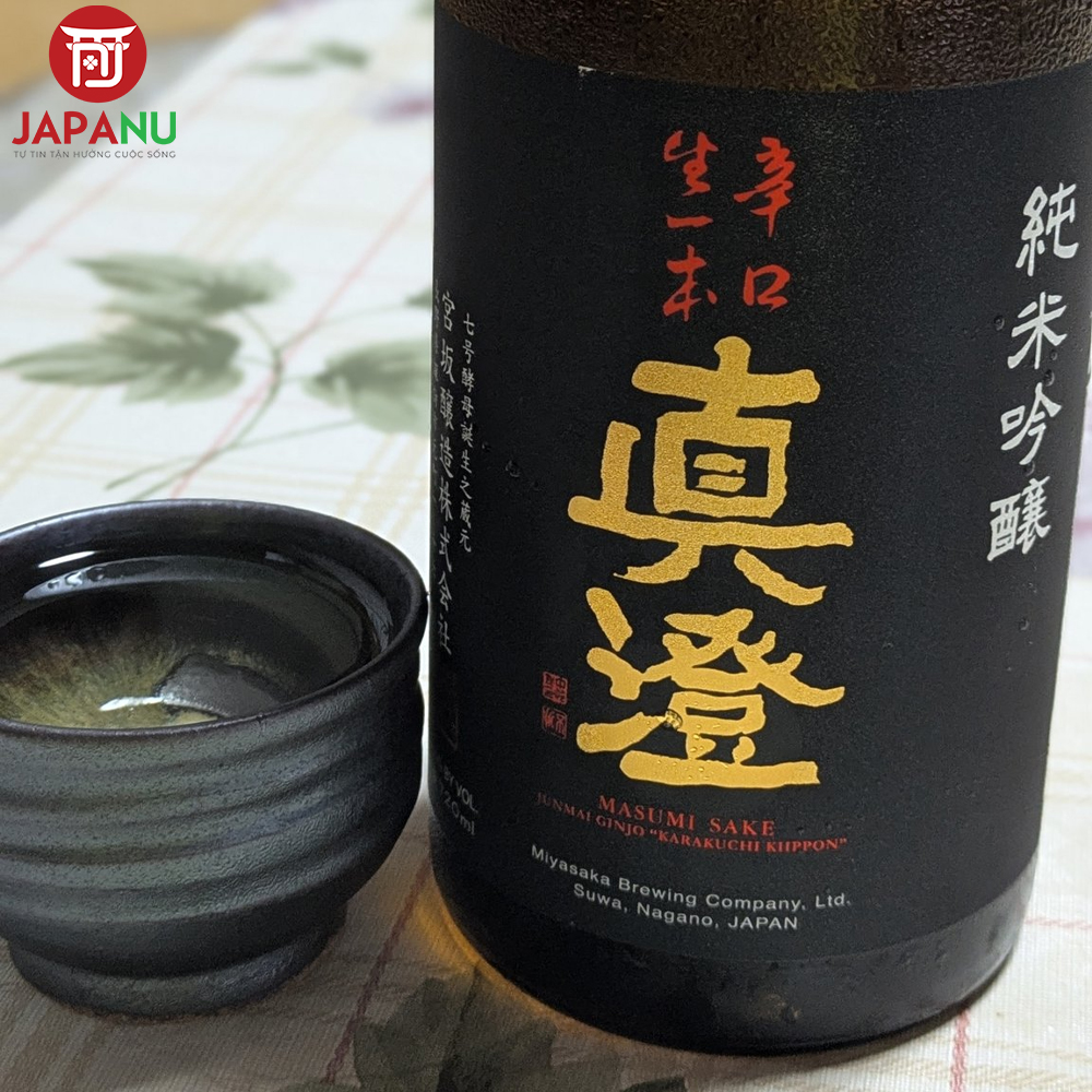 Lợi Ích Uống Rượu Sake Masumi Karakuchi Kippon Junmai Ginjo 