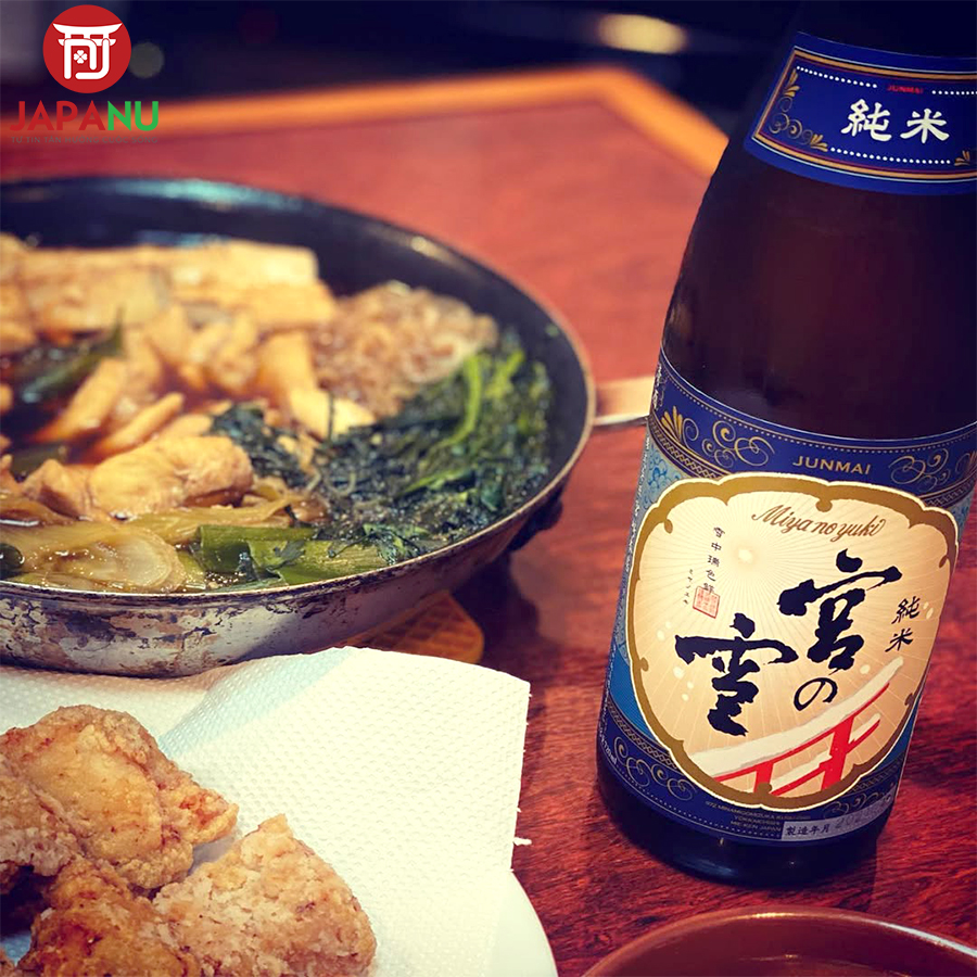 Rượu Miyanoyuki Junmai phù hợp làm quà tặng