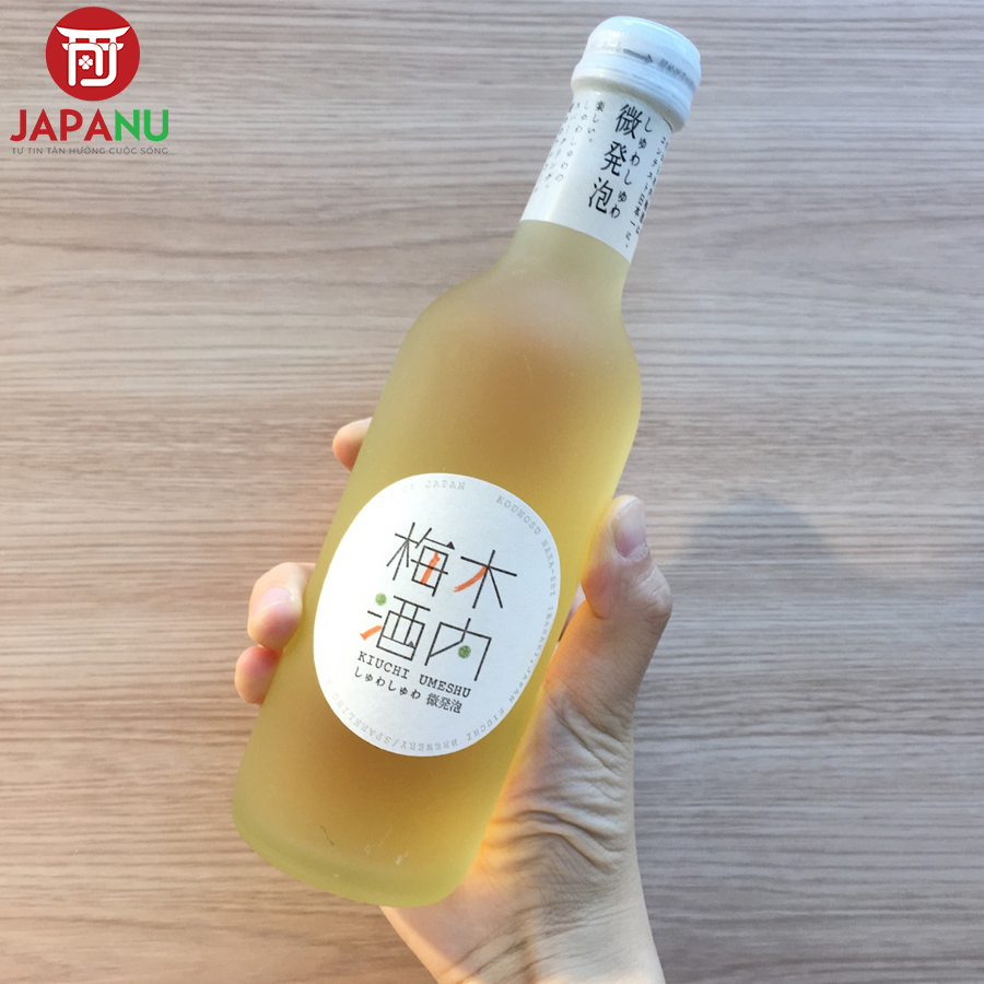 Rượu Mơ có ga Kiuchi Umeshu Có Gì Nổi Bật ?