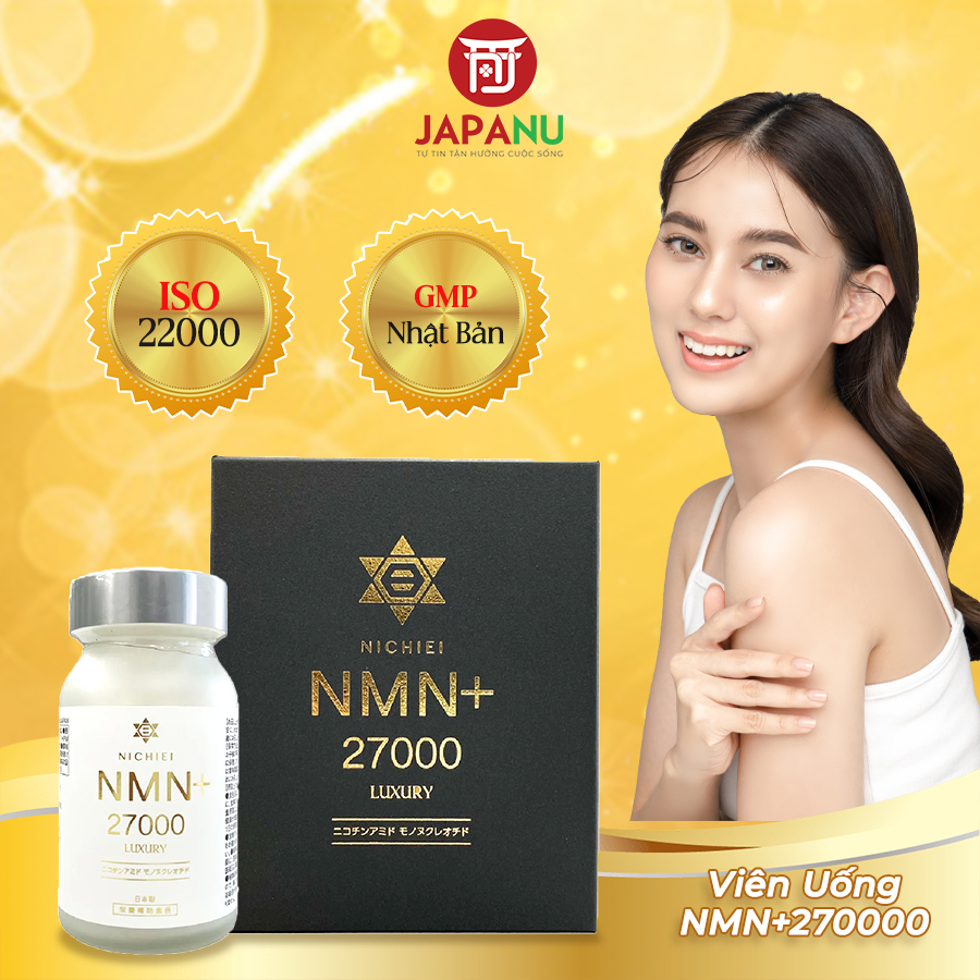 Viên uống NMN+27000 Luxury Đến Từ Nhật Bản