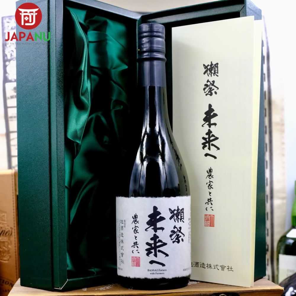 Giới Thiệu Rượu Sake Dassai Miraie Nouka To Tomoni 16% 720ml
