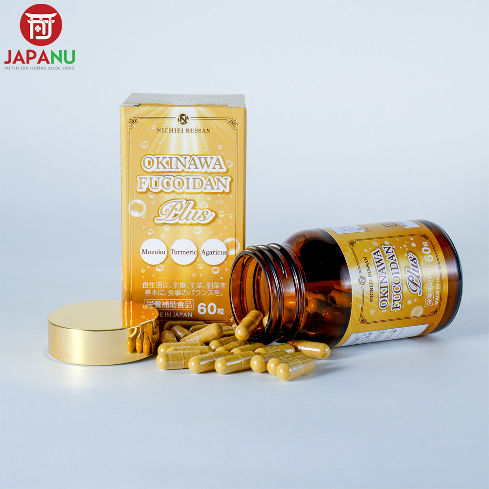 Viên Uống Phòng Ung Thư Okinawa Fucoidan Plus Nhật Bản
