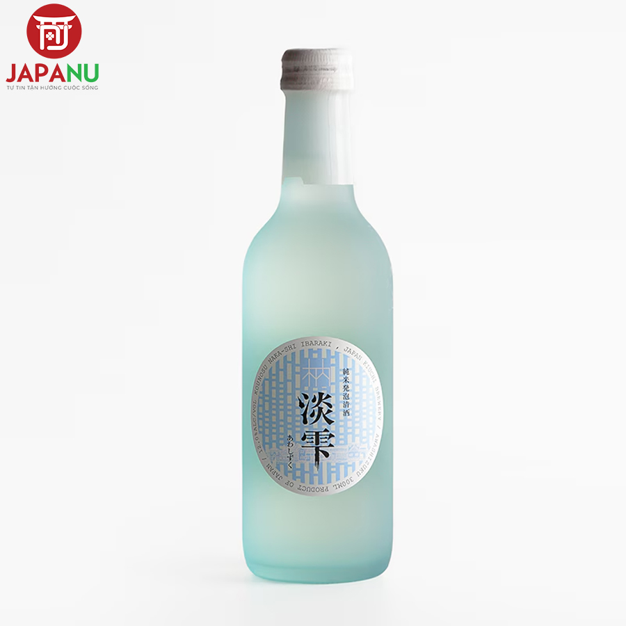 Rượu Sake Sparkling Kiuchi Awashizuku 300ml Nhật Bản