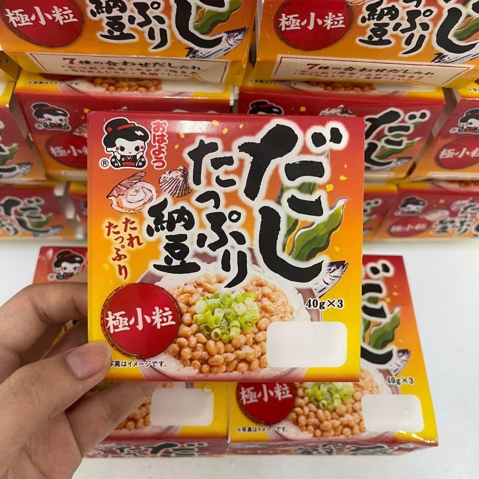 Natto Dashi Tappugohan Yamada Lốc 3 Hộp x 40g - Nhật Bản