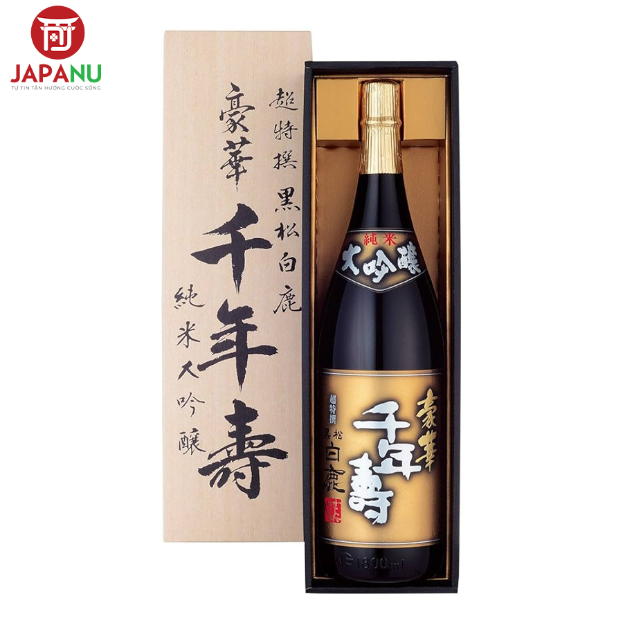 Rượu Sake Goka Sennenju Junmai Daiginjo 1800ml 15,7% Nhật Bản