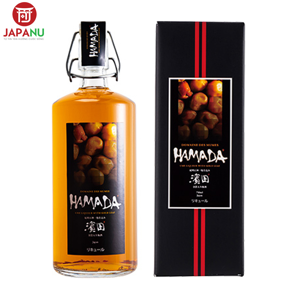 Rượu Mơ Vảy Vàng Hamada 13% 750ml Nhật Bản