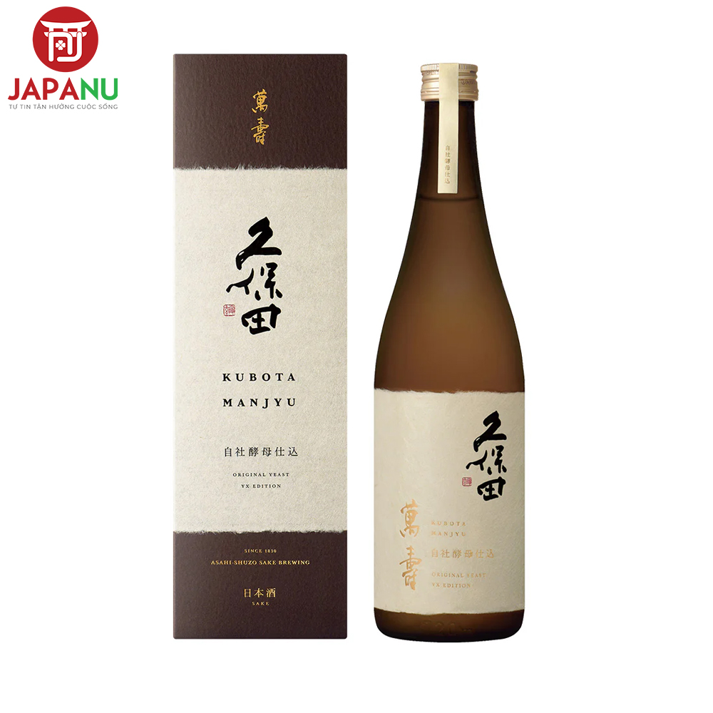 Rượu Sake Kubota Manjyu Jishakobo Jikomi 720ml Nhật Bản