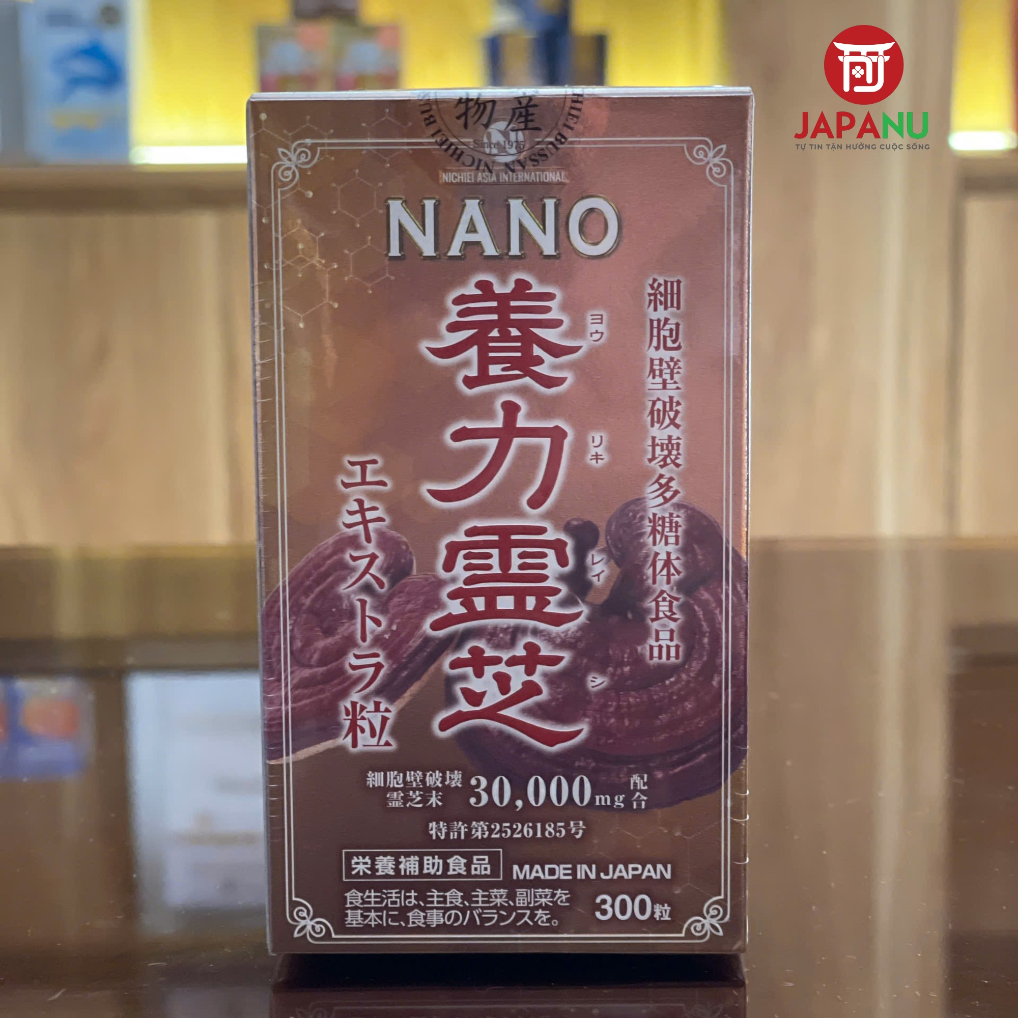 Viên Uống Nấm Linh Chi Đỏ Nano Nourishing Reishi 300 Viên