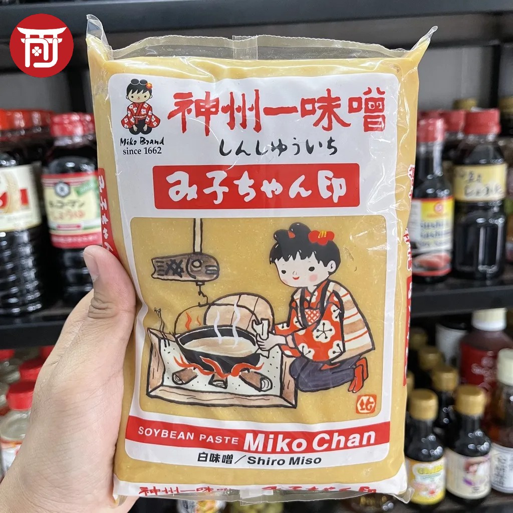 Tương Miso trắng Mikochan Miso (chay mặn đều dùng được)