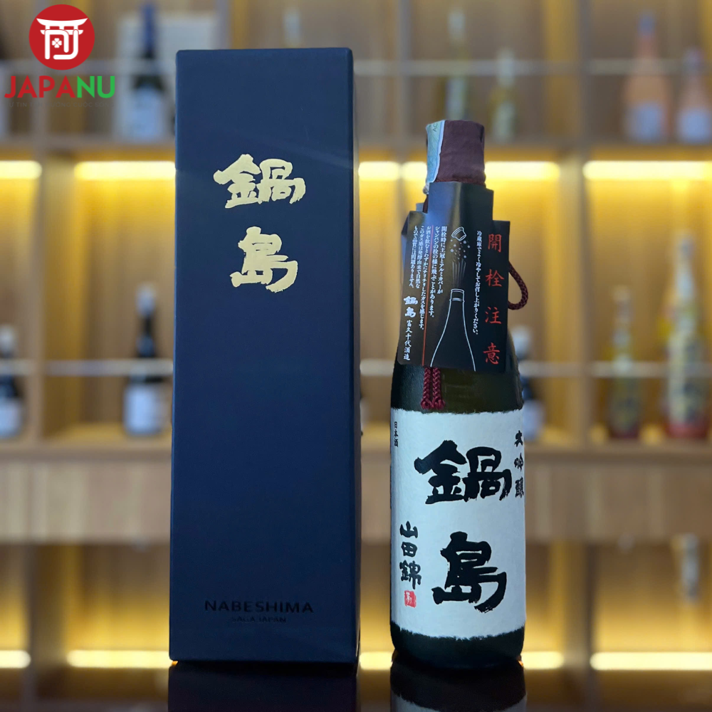 Rượu Sake Nabeshima Daiginjo 17% 720ml Nhật Bản