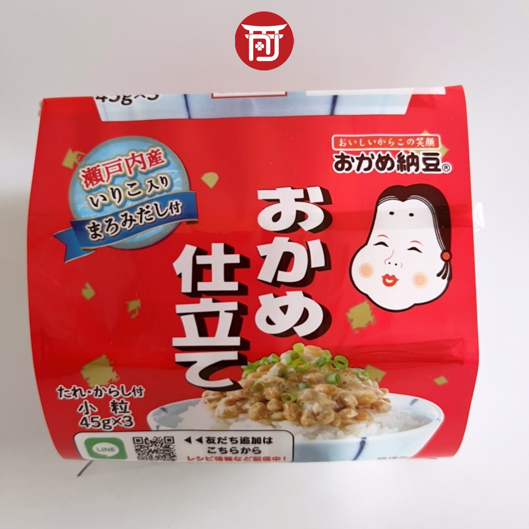 Natto Okame Lốc 3 Hộp x 45g - Nhật Bản