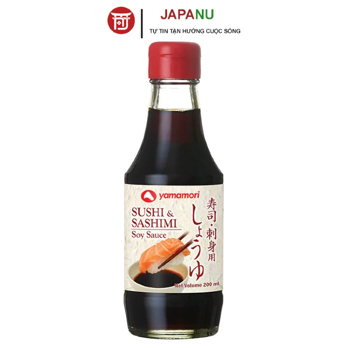 Nước Tương Sushi & Sashimi Yamamori - Chai 200ml