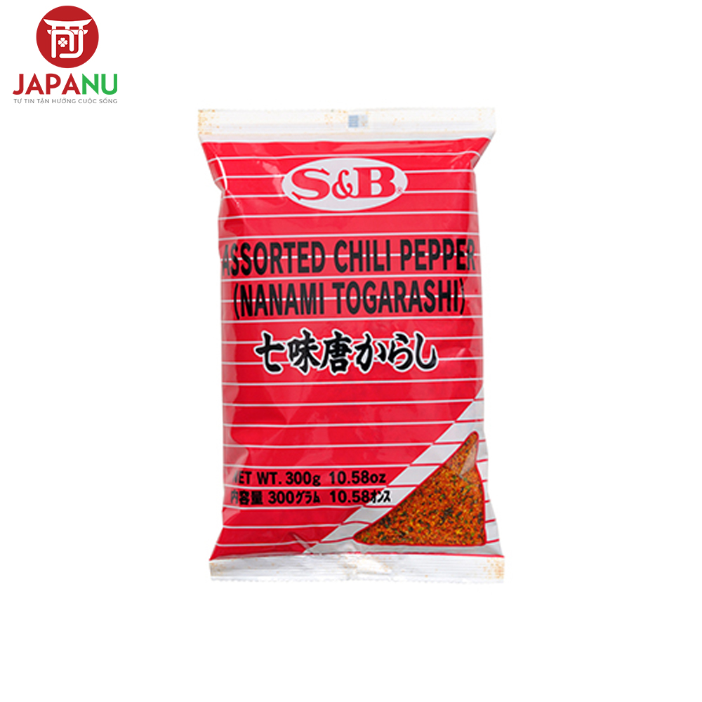 Ớt Bột 7 Vị Shichimi 300g Nhật Bản