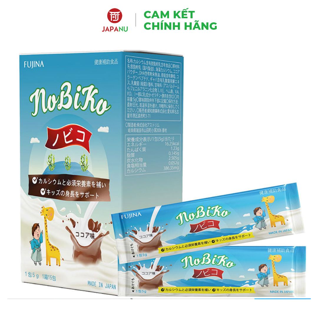 Sữa tăng chiều cao trẻ em NOBIKO Fujina Nhật Bản