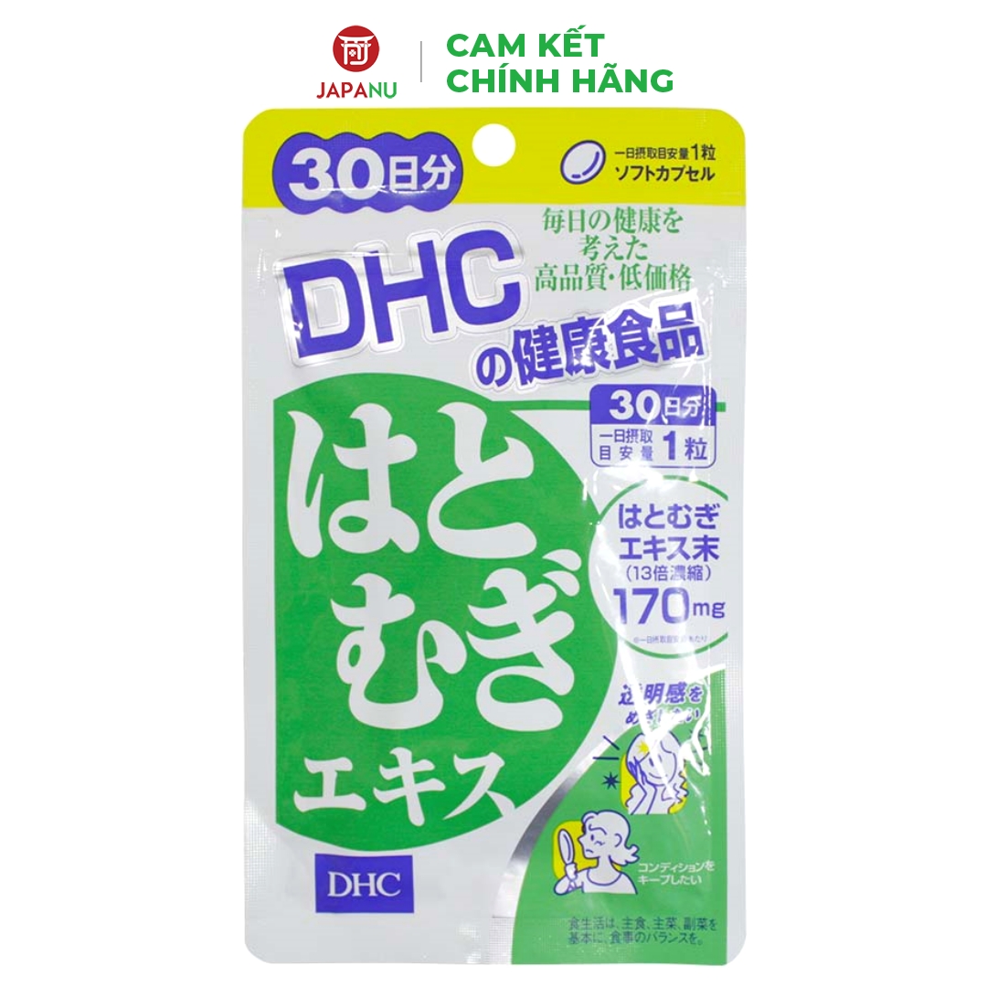 Viên uống sáng da DHC chiết xuất Ý dĩ 30 Viên - Nhật Bản