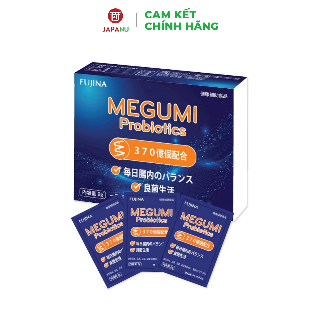 Men vi sinh giúp lợi khuẩn MEGUMI Fujina 15 Gói - Nhật Bản