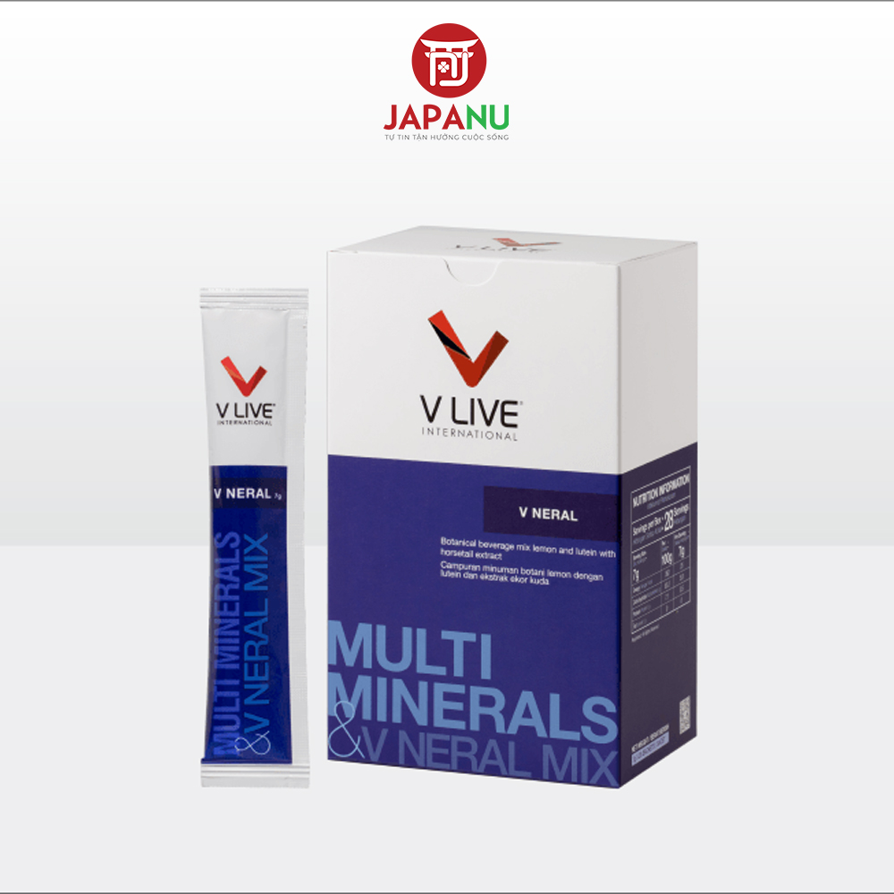 Bột Uống V Neral Hỗ Trợ Làm Đẹp Da Và Tăng Cường Miễn Dịch