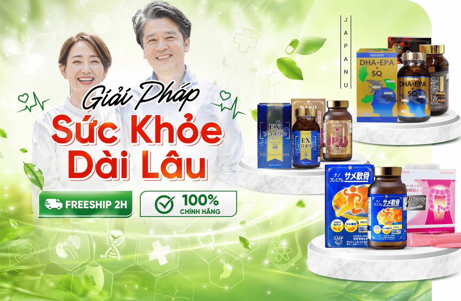 Giải pháp sức khoẻ dài lâu