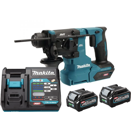 Máy Khoan Bê Tông Dùng Pin 40v Makita HR010GD201(BL)