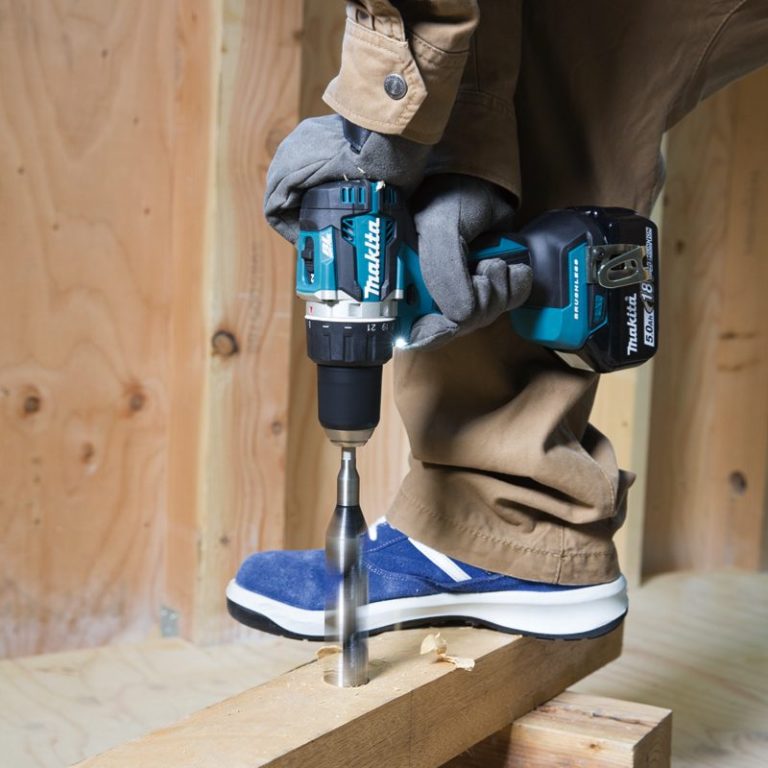 Máy Khoan Và Vặn Vít Dùng Pin 18v Makita DDF484RTE(BL)