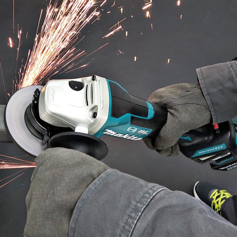 Máy Mài Góc Dùng Pin 18v Makita DGA418RTE(BL)